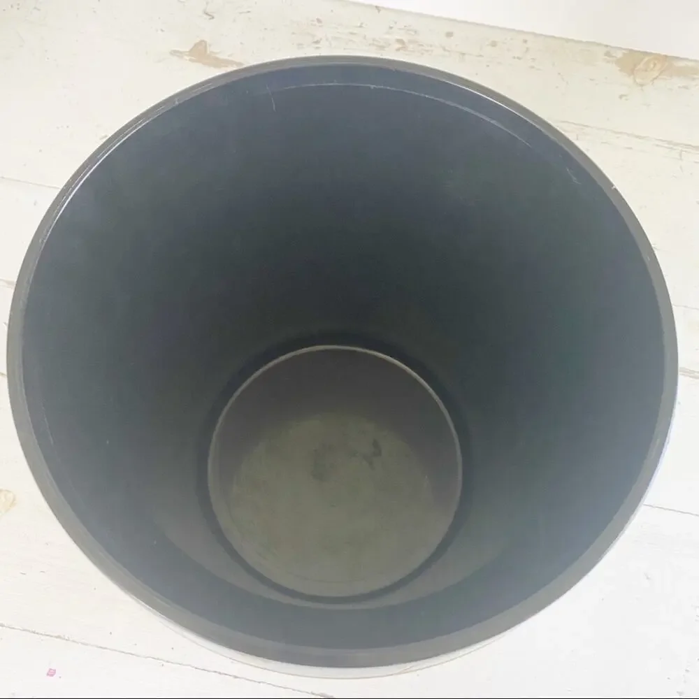 West Bend Vintage Retro 60’s Black and White Daisy Floral Ice Bucket